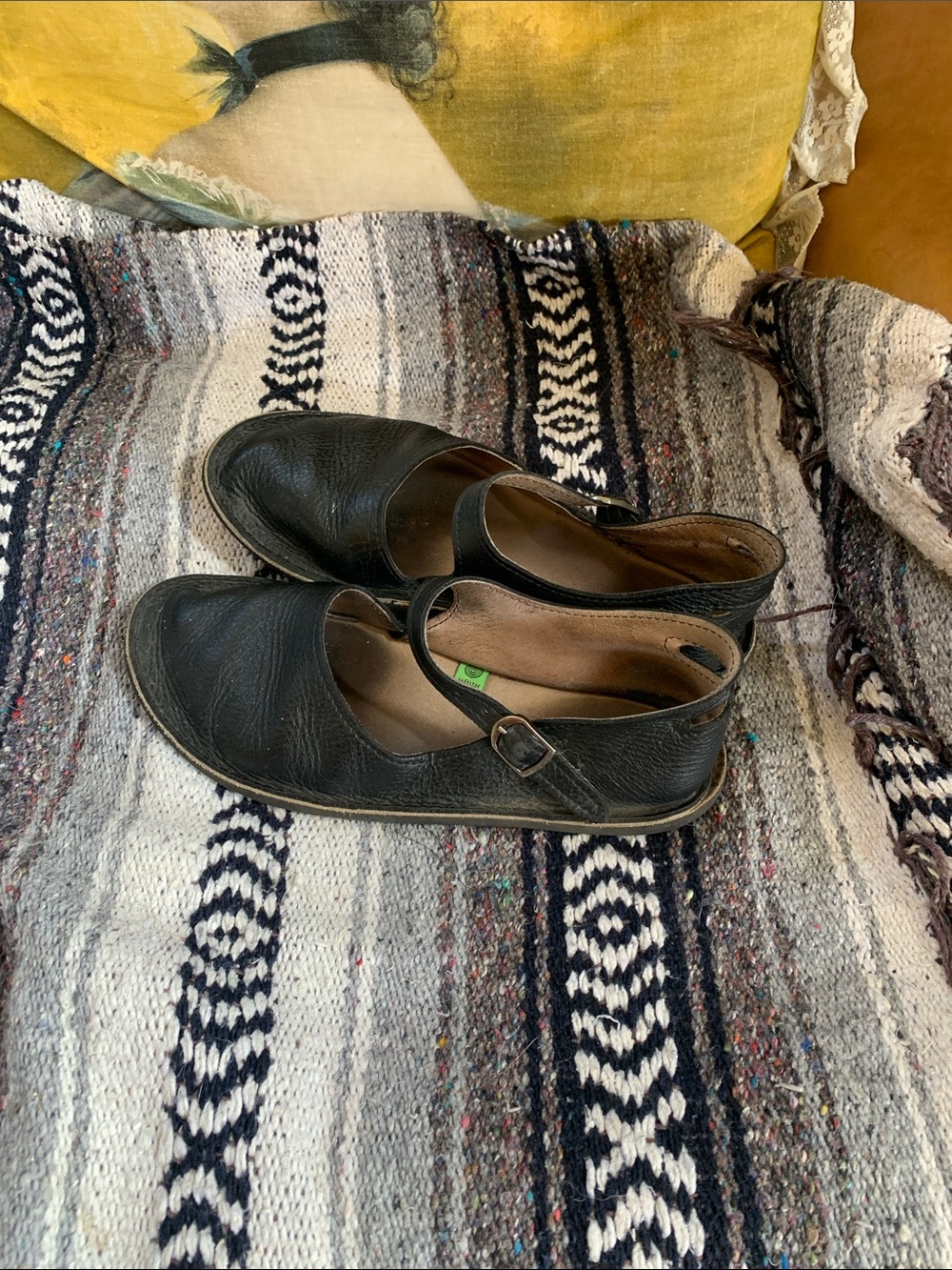Softstar Merry Janes - Black leather